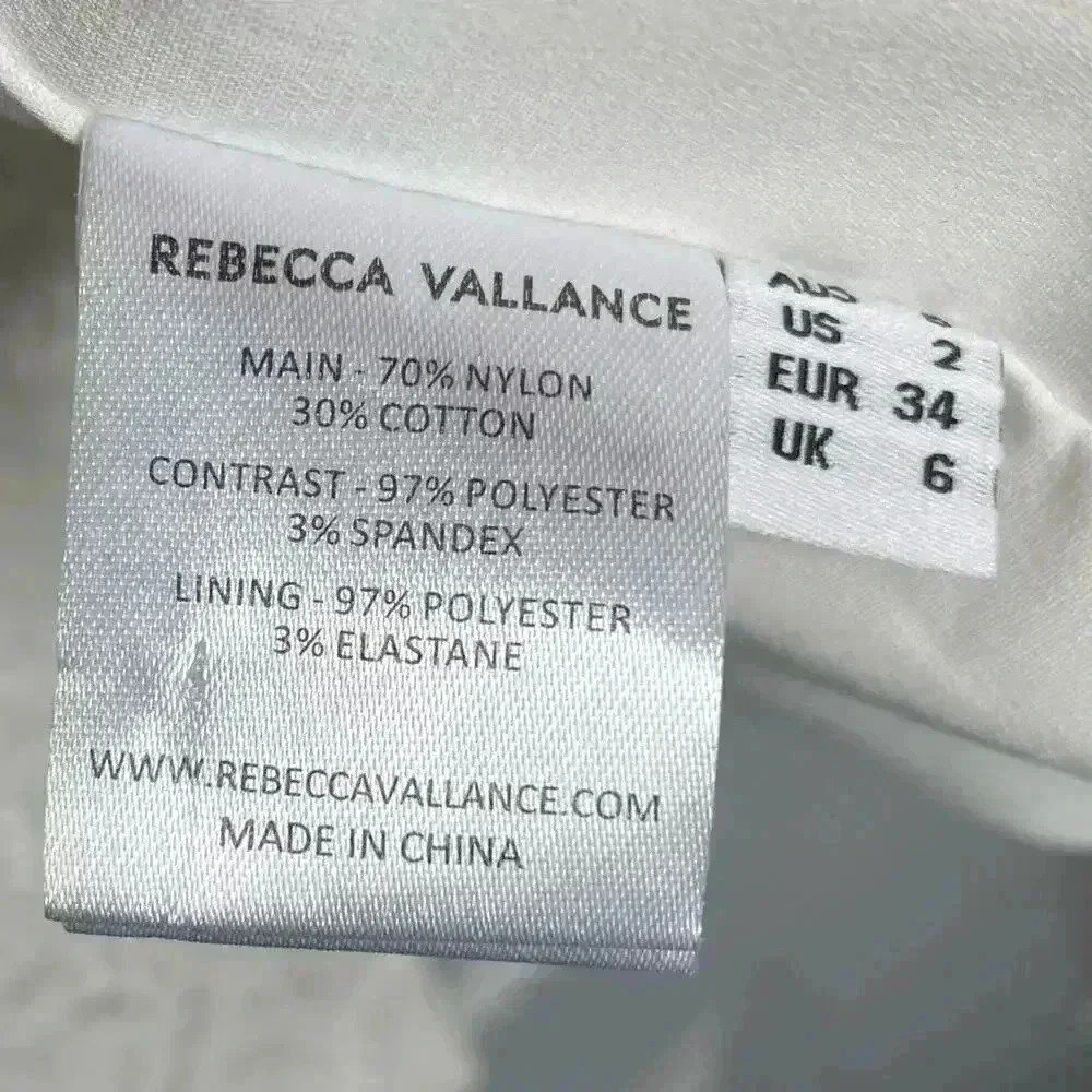 NWT Rebecca Vallance Bridal Harriet blazer minidress Size 2 US - Picture 14 of 16